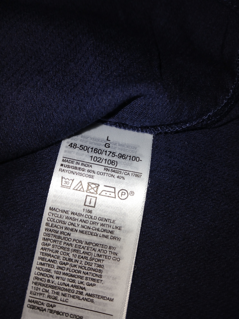 NWT GAP Navy Sleeveless V-Notch Pleated Peplum Lightweight Spring Summer Tank - Picture 12 of 15